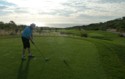 Livingston tees off