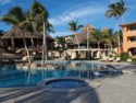 Open air thatched restaurants