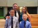 Dave and Jen's family