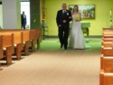 Walking down the aisle