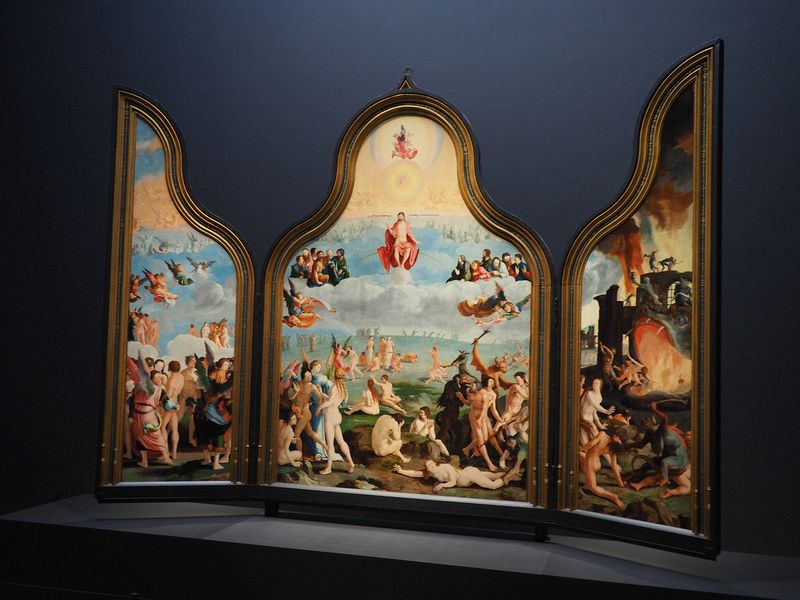 The Last Judgment altar piece