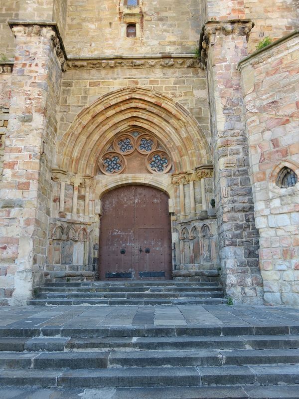 Old front door of the church