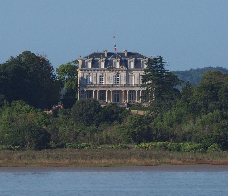 We see our first chateau