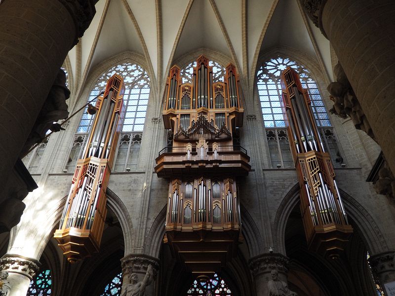 Brussels Cathedral organ
