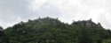 Old Moorish castle from the 8th century on the hilltop