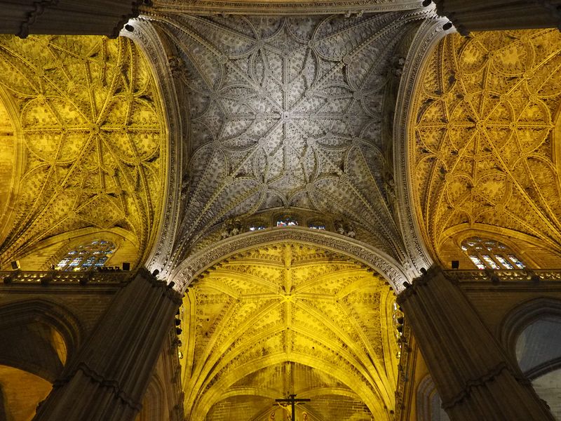 Ornate ceiling