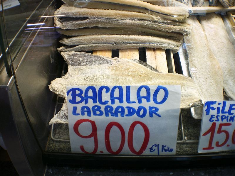 Salt cod from Labrador