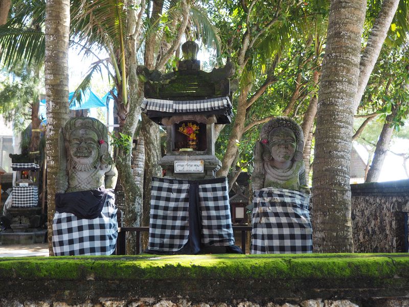 Shrine next to the hotel