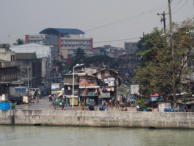 Chinatown across the river