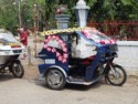 They call these motorbike contraptions 'tricycles'