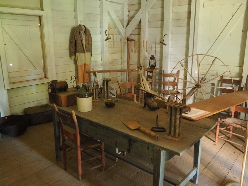 Artifacts in the Old Wooden Shed