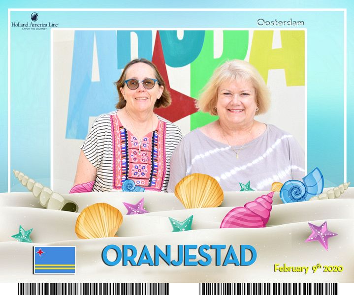 June and Linda in Aruba 2