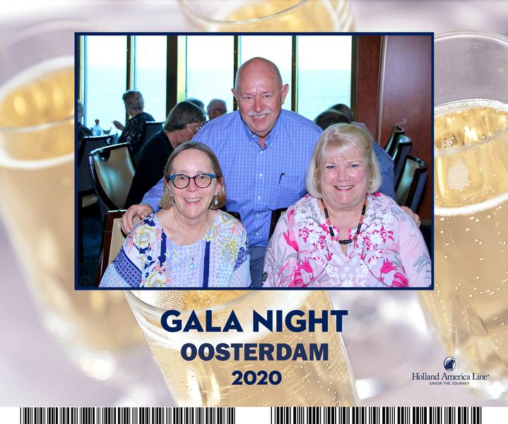 June, Pete, and Linda at Gala night 1