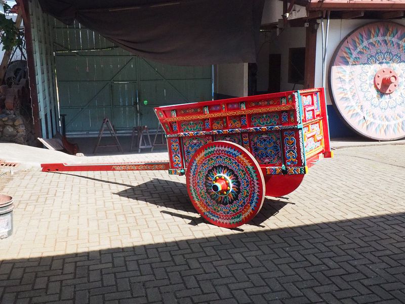 Another fancy ox cart