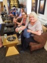 June and Linda are enjoying some rum