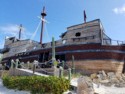 The bar is a pirate ship
