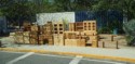 As we leave, we see furniture for sale