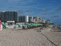 Lots of hotels and condos on the beach