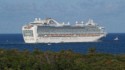 The Crown Princess leaves port before we do