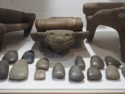 Metate grinding stonres