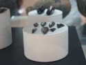 Obsidian arrow heads