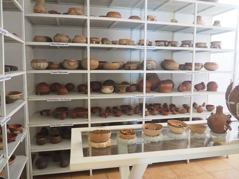Pottery from various periods in time