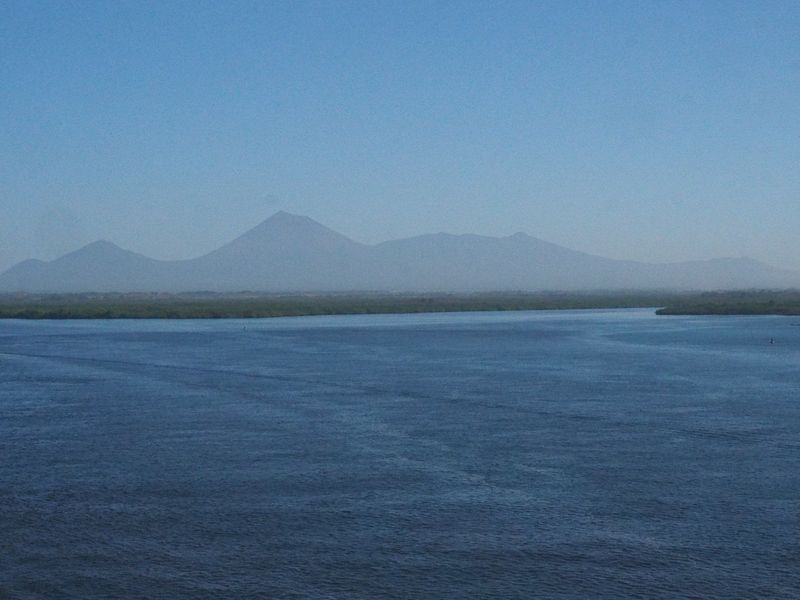 We get a glimpse of some of the active volcanoes in Nicaragua