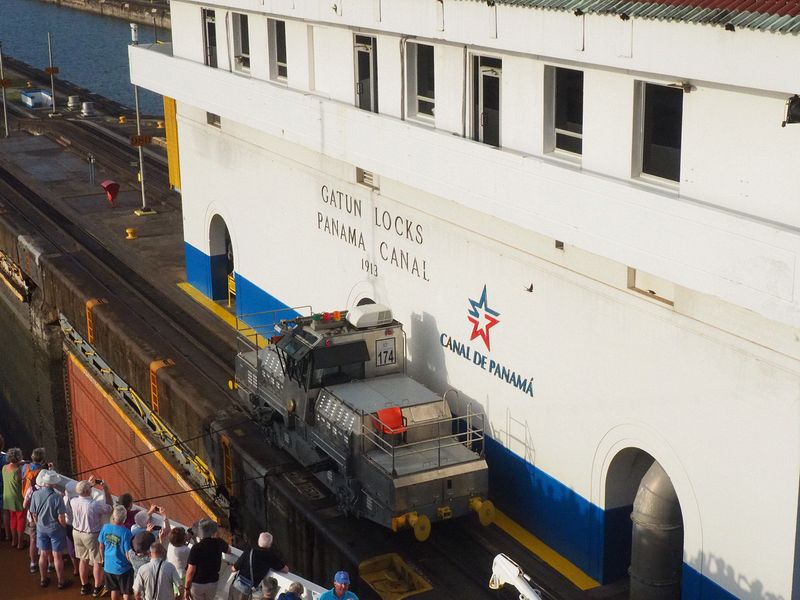 Gatun Locks built in 1913