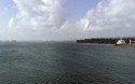 The huge Gatun Lake was created by the builders of the Panama Canal