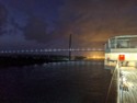 We approach the Puente Atlantico just outside the first locks of the Panama Canal