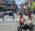 Busy streets in downtown Tapachula