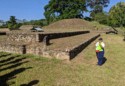This is where a ceremonial ball game was played