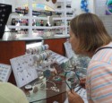 June shopping for jewelry
