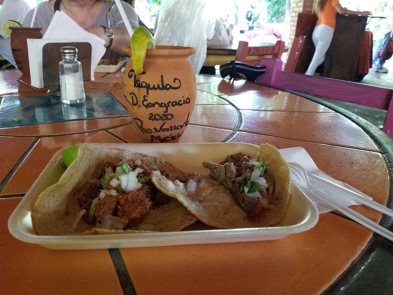 Tacos and a margarita