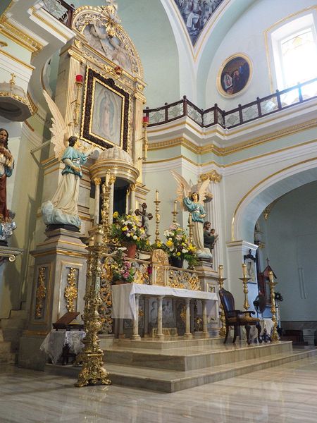 The altar