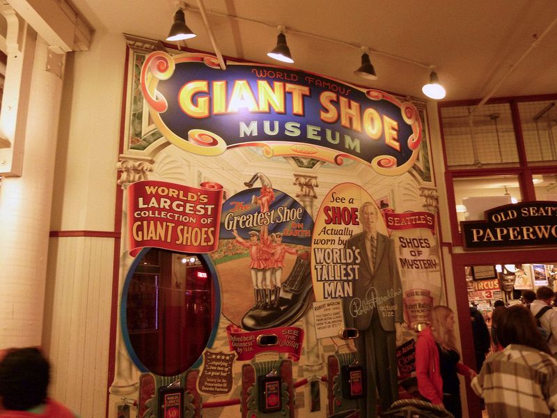 Giant shoe museum