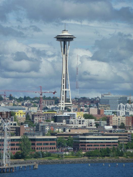 Space Needle as seen from the ship