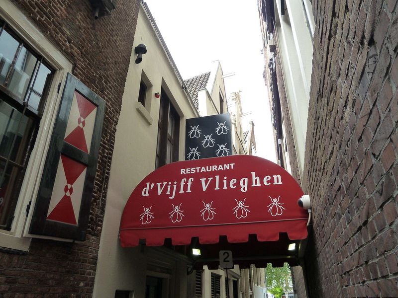 Not sure I'd want to go to the 'five flies' restaurant