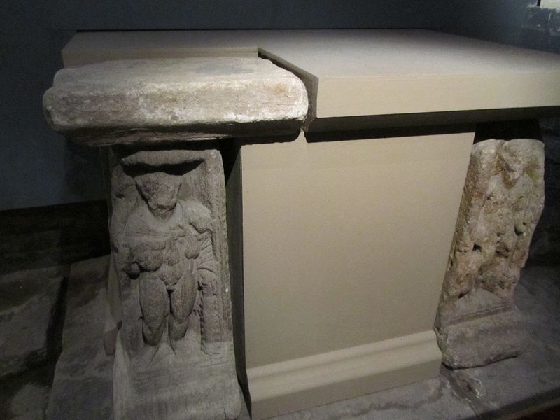 Roman altar for animal sacrifices