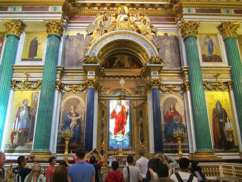 Iconostasis of the church