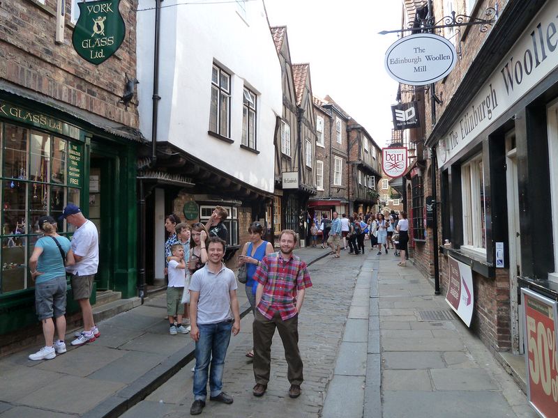 Mark and Ehren on the Shambles Street