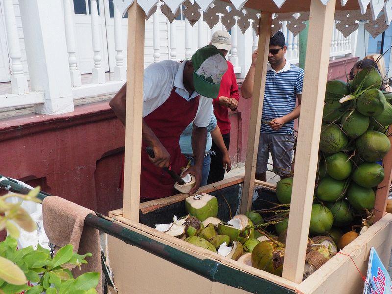 Coconut vendor