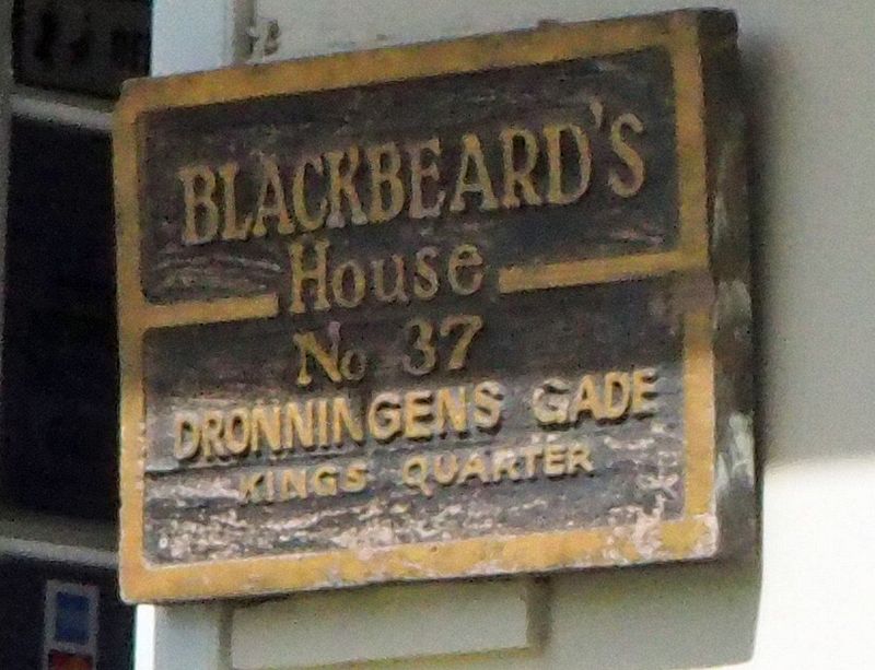 Blackbeard the pirate lived here
