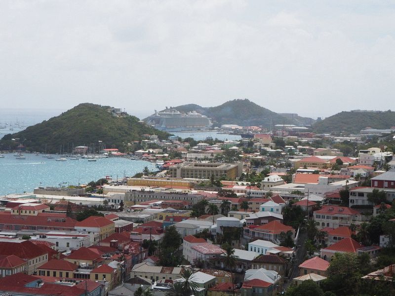 View from the top of Blackbeard's tower - 2