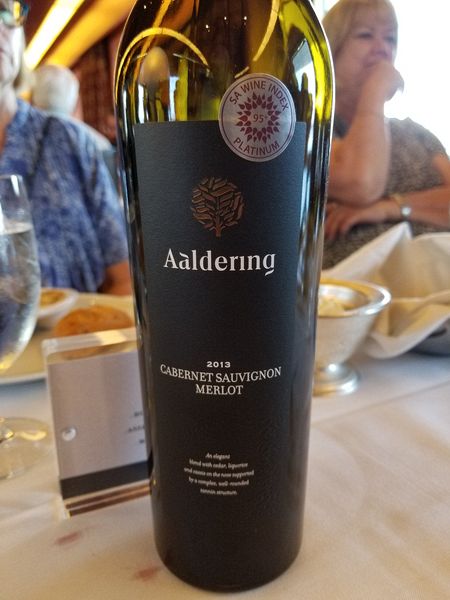 A wine we liked with dinner