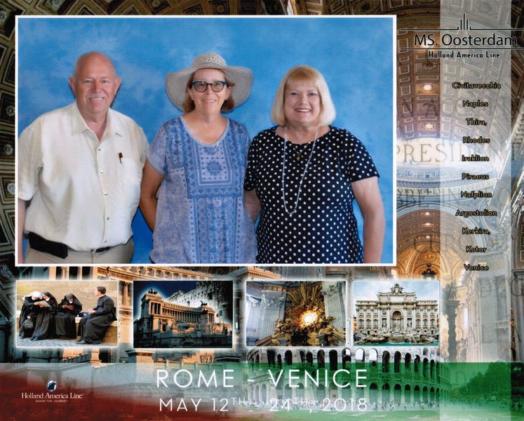 Rome - Venice - Pete, June, Linda