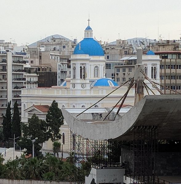 Church of Saint Nicholas next to the port