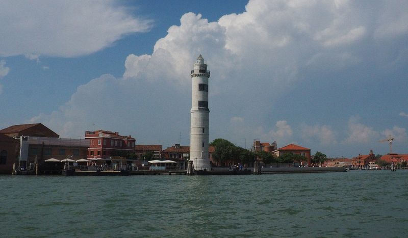 We pass Murano on our way to Venice proper