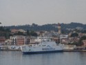 A huge ferry