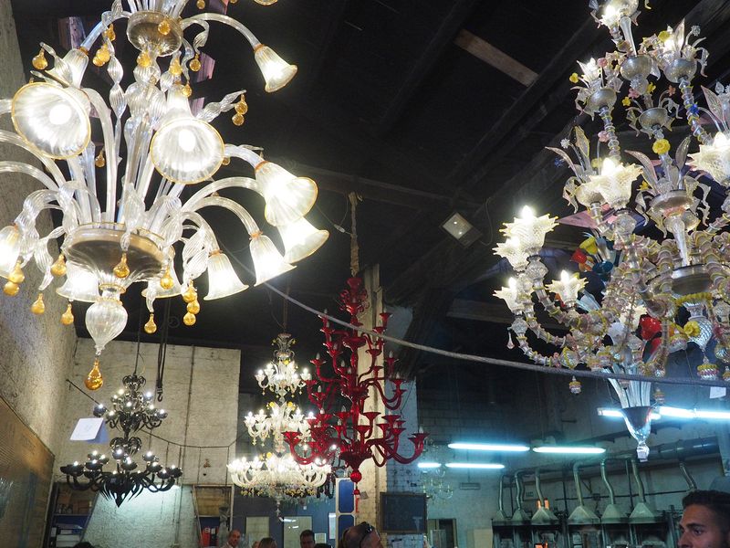 Examples of chandeliers made here